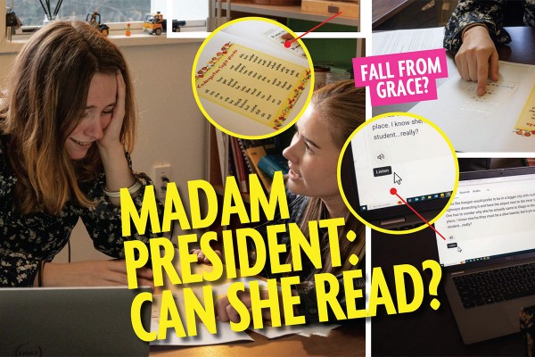 Madam President: Can She Read?